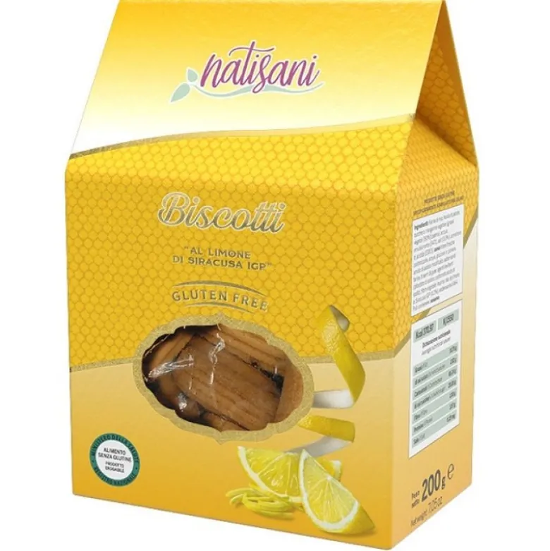 NATISANI Bisc.Limone 200g