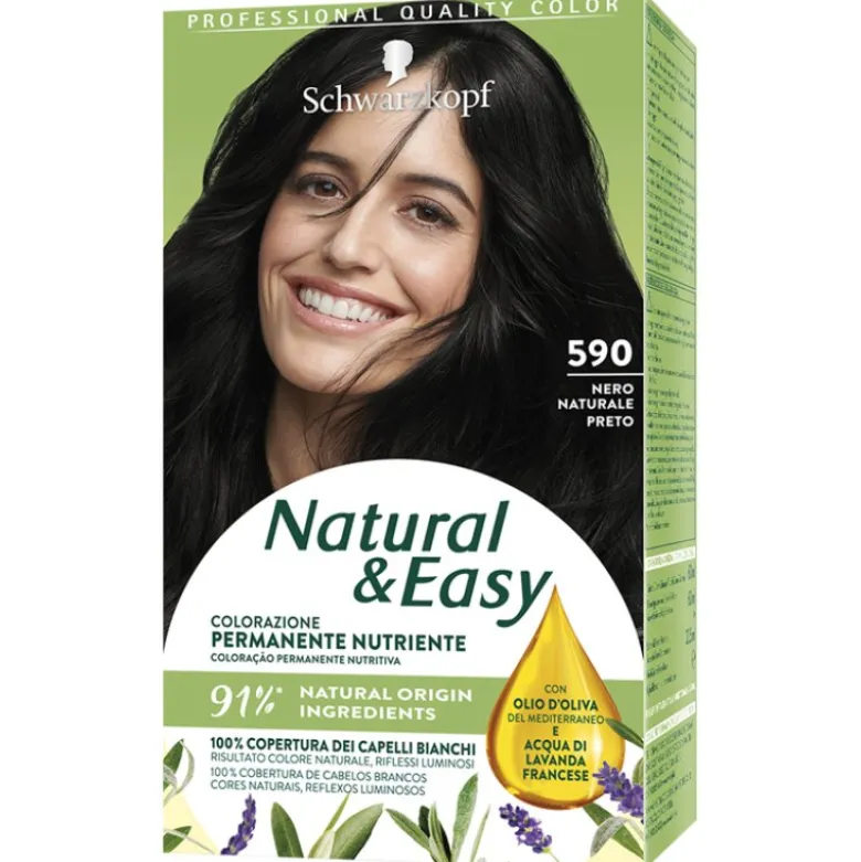 NATURAL & EASY 590 NERO NATURALE