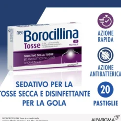 NeoBorocillina Tosse 20 pastiglie