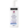 Neutrogena Deep Moisture Fluida senza profumo - Crema corpo per pelle secca e sensibile - 400 ml