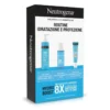 Neutrogena Hydro Boost Routine Idratazione e Protezione - Gel detergente + Siero viso + Fluido viso SPF 50