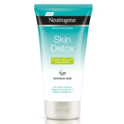Neutrogena Skin Detox Maschera Purificante all' Argilla - Anti sebo ed impurità - 150 ml