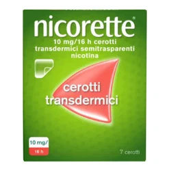 NICORETTE - Cerotti transdermici per smettere di fumare - 7 Cerotti 10mg/16H