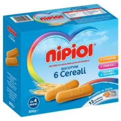 NIPIOL Biscott.6 Cereali 800g
