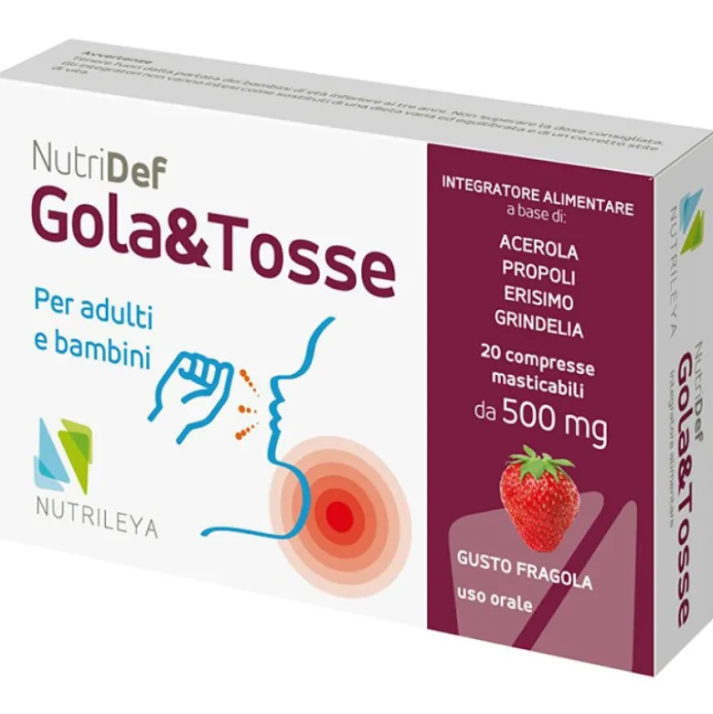 NUTRIDEF Gola&Tosse 20Cpr
