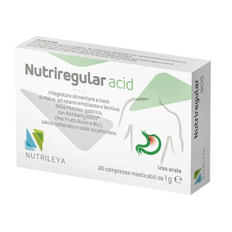NUTRIREGULAR Acid 20 Compresse mast.