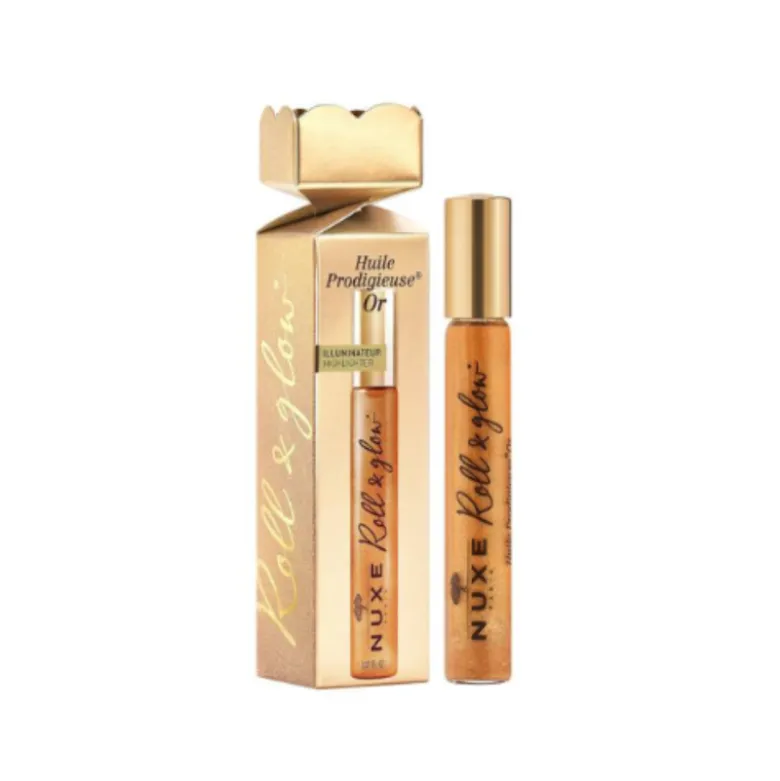 Nuxe Cofanetto Di Natale 2024 Cracker Huile Prodigieuse Or - Olio secco oro formato roll-on