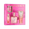 Nuxe Cofanetto di Natale 2025 La felicità è rosa - Olio secco floreale + profumo + olio doccia + candela per ambienti