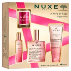 Nuxe Cofanetto di Natale 2024 Prodigieuse Florale Collection - Olio secco floreale + profumo + olio doccia + candela per ambienti