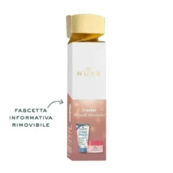 Nuxe Cofanetto Natale 2024 Cracker Very Rose - Crema Viso Rimpolpante 30 ml + Balsamo labbra alla rosa 15 g