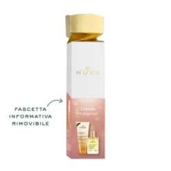 Nuxe Cofanetto Natale 2024 Cracker Huile Prodigieuse - Olio prodigioso secco 30 ml + olio doccia prodigioso 100 ml