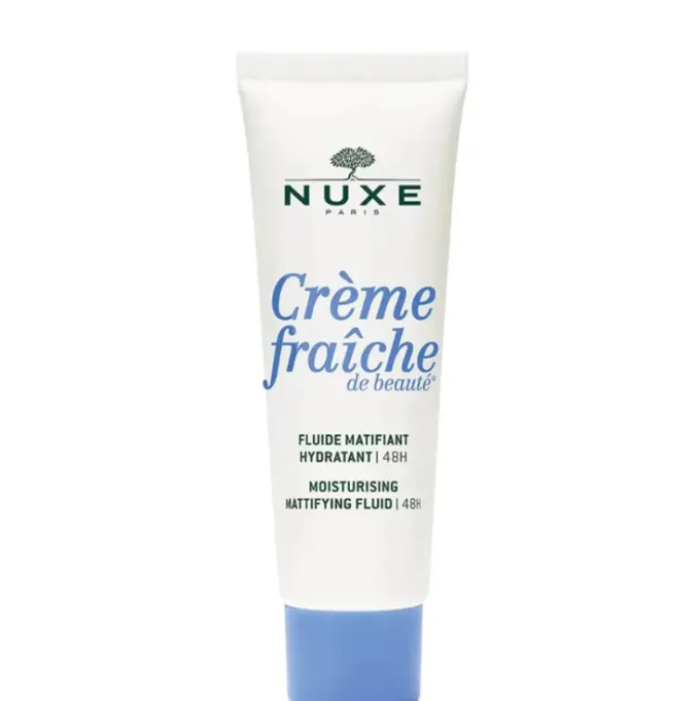 Nuxe Crème Fraîche De Beauté Fluido Opacizzante Idratante - Fluido viso adatto per pelle mista - 50 ml