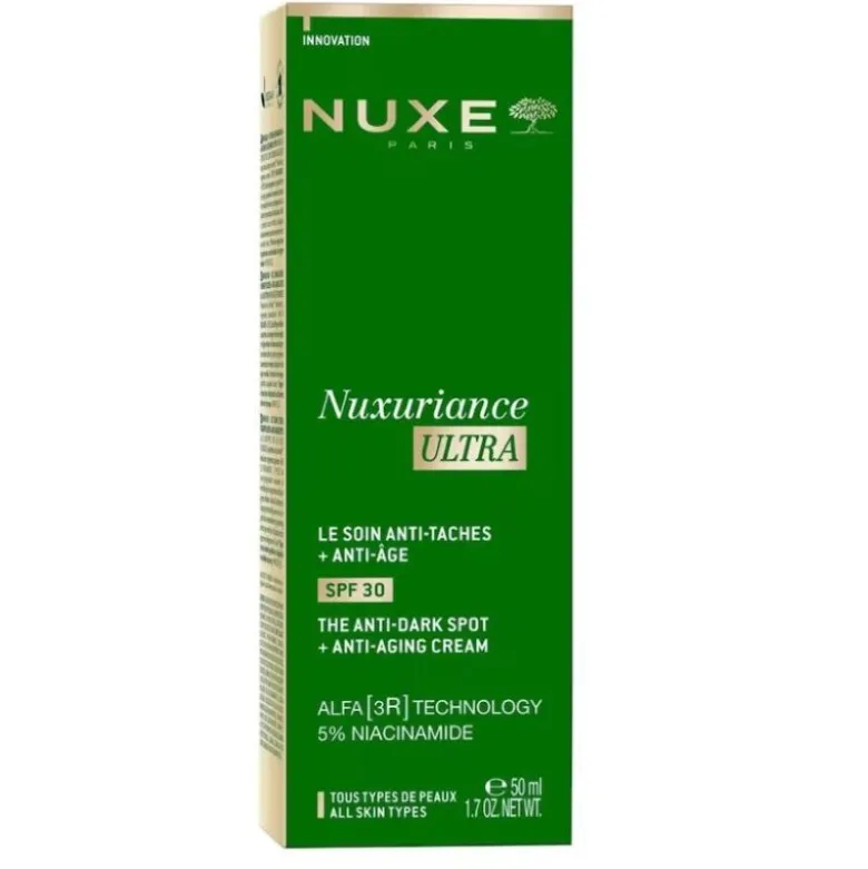 Nuxe Nuxuriance Ultra Crema Antimacchie e Antietà SPF30 - Crema viso uniformante e levigante - 50 ml