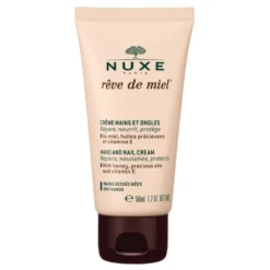 Nuxe Reve De Miel Crema Mani e Unghie - Crema nutriente e protettiva per mani secche - 50 ml