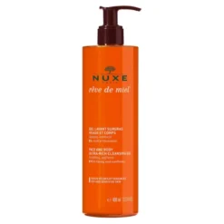 Nuxe Reve De Miel Gel Lavante Surgrassante Viso e Corpo - Gel doccia per pelle secca e sensibile - 400 ml