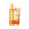 Nuxe Sun Duo Olio Solare SPF50 + Latte Doposole - Protezione solare molto alta per viso e corpo 150 ml + Latte doposole per viso e corpo 100 ml