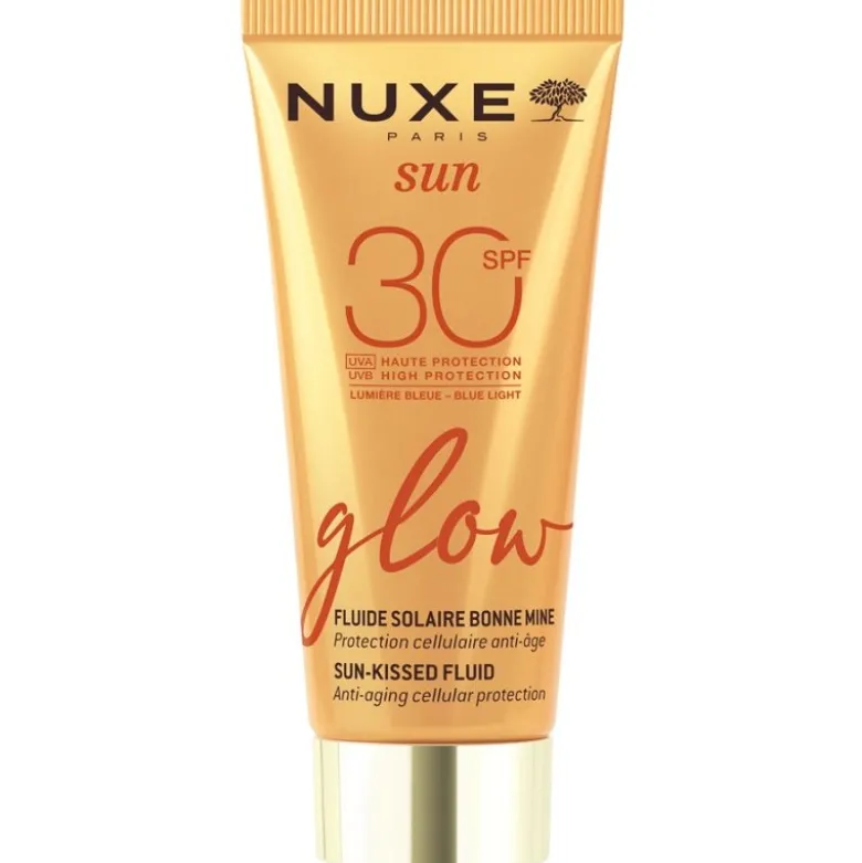 Nuxe Sun Fluido Solare Glow SPF30 - Fluido solare illuminante per il viso - 40 ml