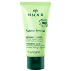 Nuxe Sweet Lemon Crema Mani e Unghie - Crema idratante e lenitiva per mani secche - 50 ml