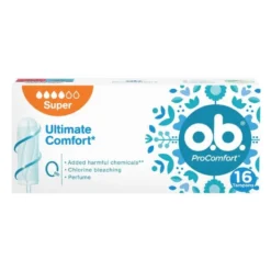 O.B. ProComfort Super - Assorbenti interni per flusso intenso - 16 assorbenti