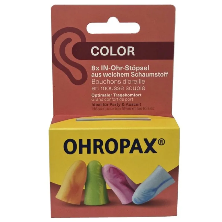 OHROPAX Tappi Aur.Color.8pz