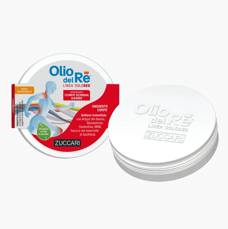 Olio Del Re DoloRed Unguento Corpo - Ideale per massaggiare corpo, schiena e gambe - 100 ml