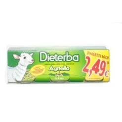 OMO DIET.Agnello 3x80g