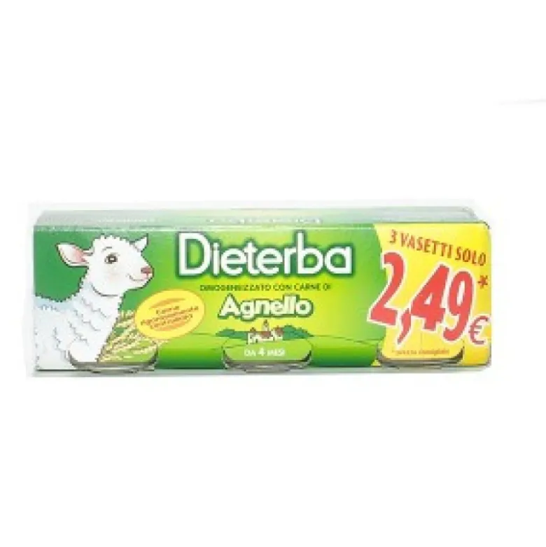 OMO DIET.Agnello 3x80g
