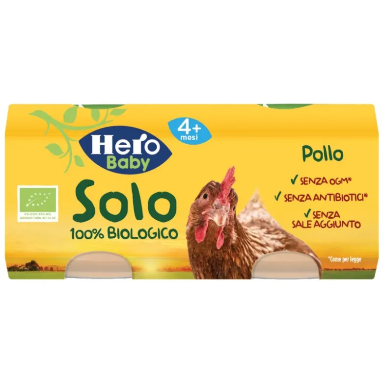 OMO HERO Pollo 2x80g