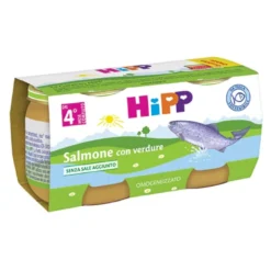 OMO HIPP Bio Salmone 2x80g