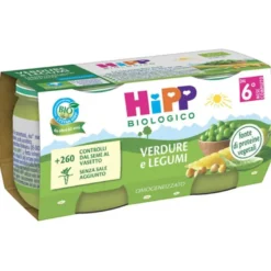 OMO HIPP Bio Verd/Legumi 2x80g
