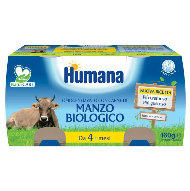 OMO HUMANA Manzo 2x80g