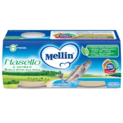 OMO MELLIN Nasello 2x80g