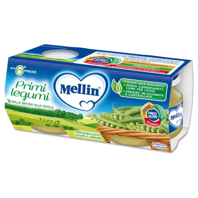 OMO MELLIN Primi Legumi 2x80g