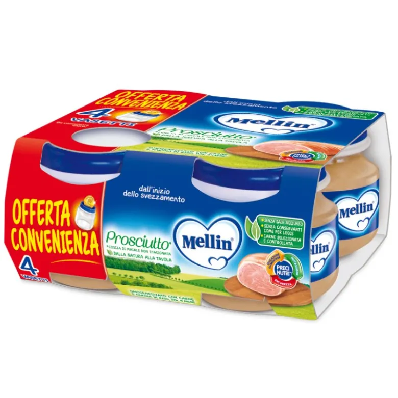 OMO MELLIN Prosciutto 4x80g
