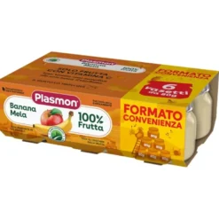 OMO PL.Banana/Mela 6x80g