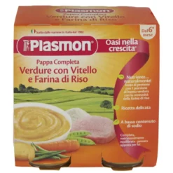 OMO PL.Pappa Vit/Verd.2x190g