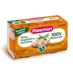 OMO PL.Pollo/Fagiolini 2x80g