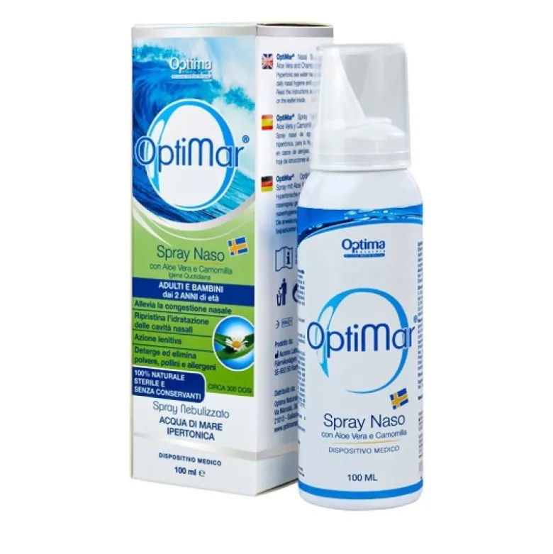 OPTIMAR Spray Naso Aloe&Camom.