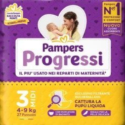 PAMPERS PROG.N/Baby 4-9 27pz 3