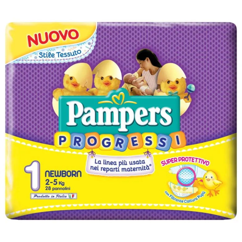 PAMPERS PROG.N/Baby 2-5 28pz1