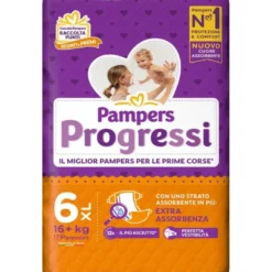 PAMPERS PROG.N/Baby XL16+pz 6+