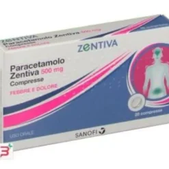 PARACETAMOLO 500mg 20Cpr ZTV