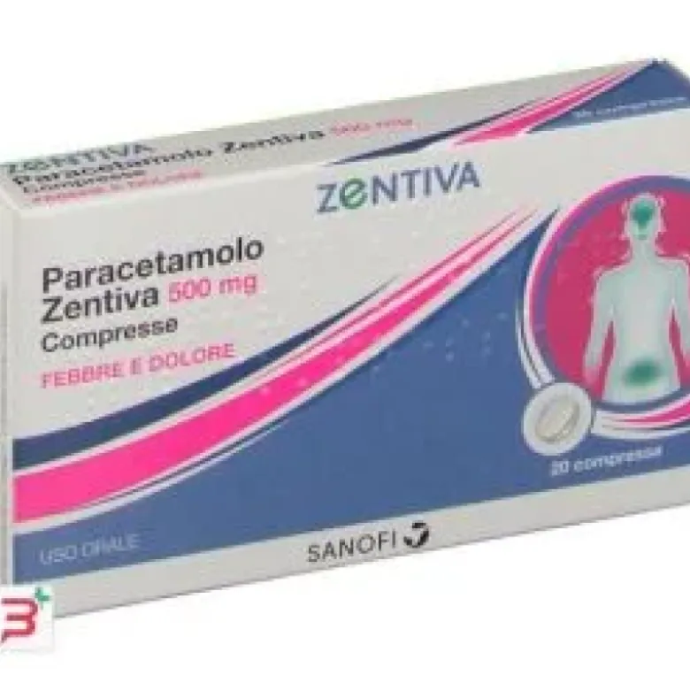 PARACETAMOLO 500mg 20Cpr ZTV