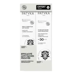 Patyka Cofanetto Antimacchie 2023 - Siero correttivo anti-macchie + Fluido viso anti-macchie SPF30