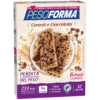 Pesoforma Barrette Cereali e Cioccolato - Barrette sostitutive del pasto per perdere peso - 6 barrette