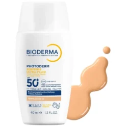 Photoderm Xdefense Ultra Fluid SPF50+ - Fluido solare viso colorato detossinante - Tinta 02 - 40 ml