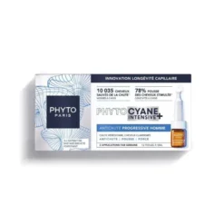 Phytocyane Intensive+ Fiale Caduta progressiva uomo - Fiale anticaduta severa capelli uomo - 12 fiale