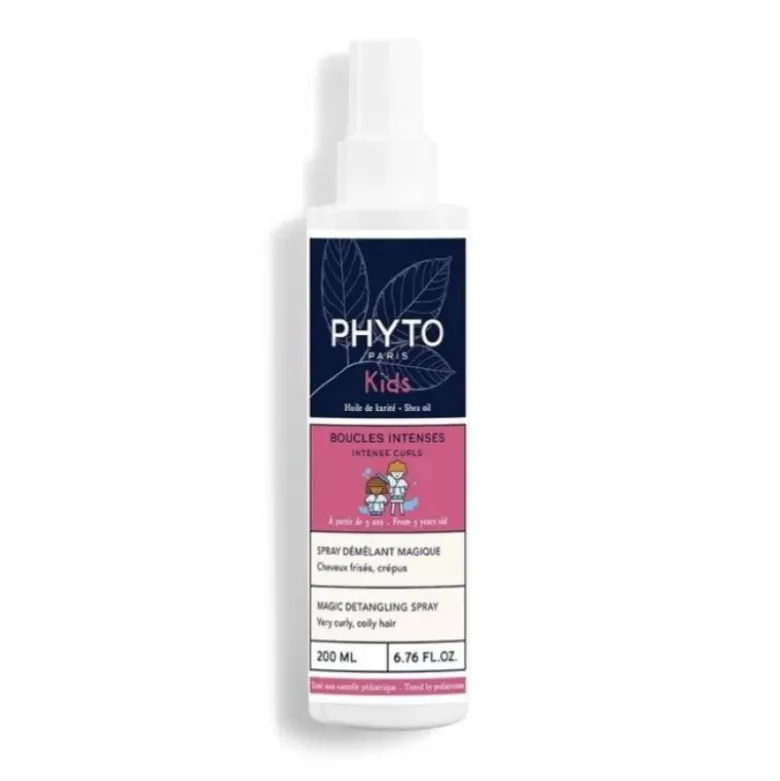 Phyto Kids Spray Districante Magico - Spray districante per capelli molto ricci e crespi - 200 ml