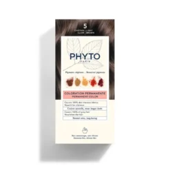 Phyto Phytocolor Colorazione Permanente Tinta Numero 5 - Tinta capelli colore castano chiaro