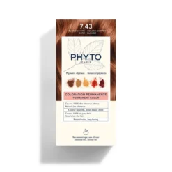 Phyto Phytocolor Colorazione Permanente Tinta Numero 7.43 - Tinta capelli colore biondo ramato dorato